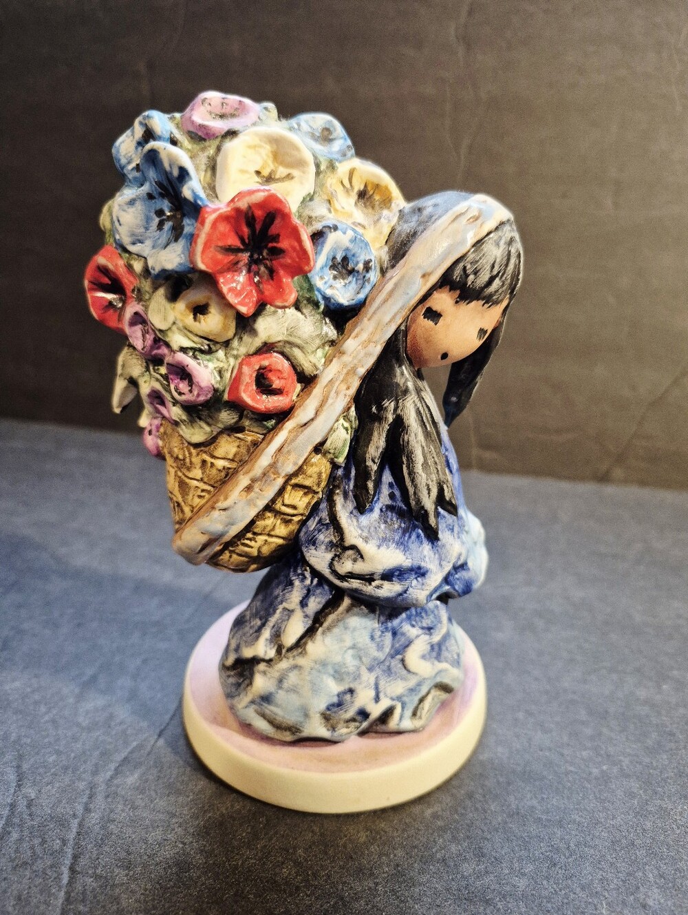 Goebel DeGrazia "Beautiful Burden" Girl 1986 Western Germany 6.25" No Box